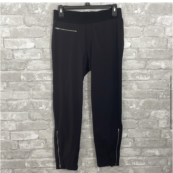 Athleta Black Mod Trekkie Crop Pants Ankle Zip Hiking Athletic v3. - Picture 5 of 12